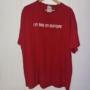 Vintage I’m Big In Europe T-Shirt Tennessee River Size 2XL